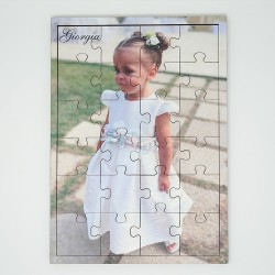 Puzzle in legno 25x17 personalizzato online 