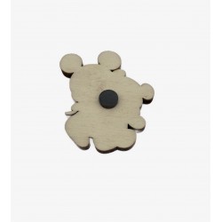 Crea il tuo magnete personalizzato in legno online.